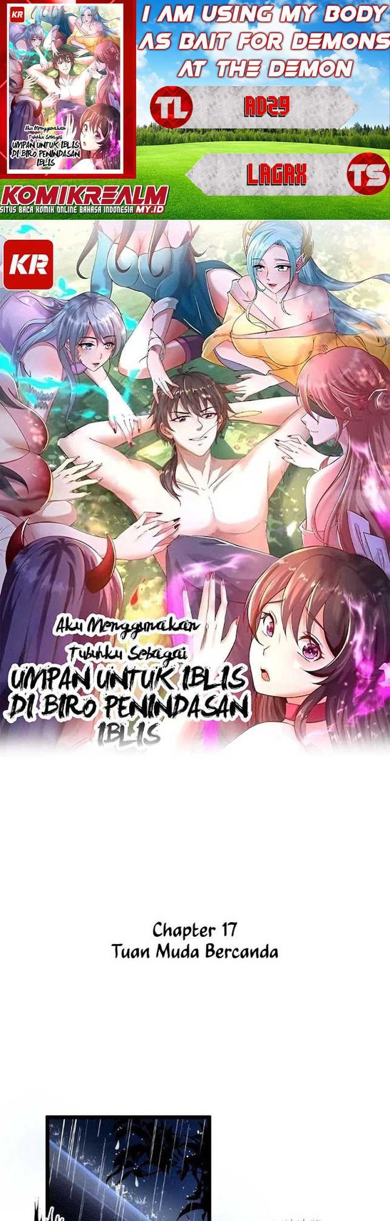 I Am Using My Body As Bait For Demons At The Demon Suppression Bureau Chapter 17 - halaman 1