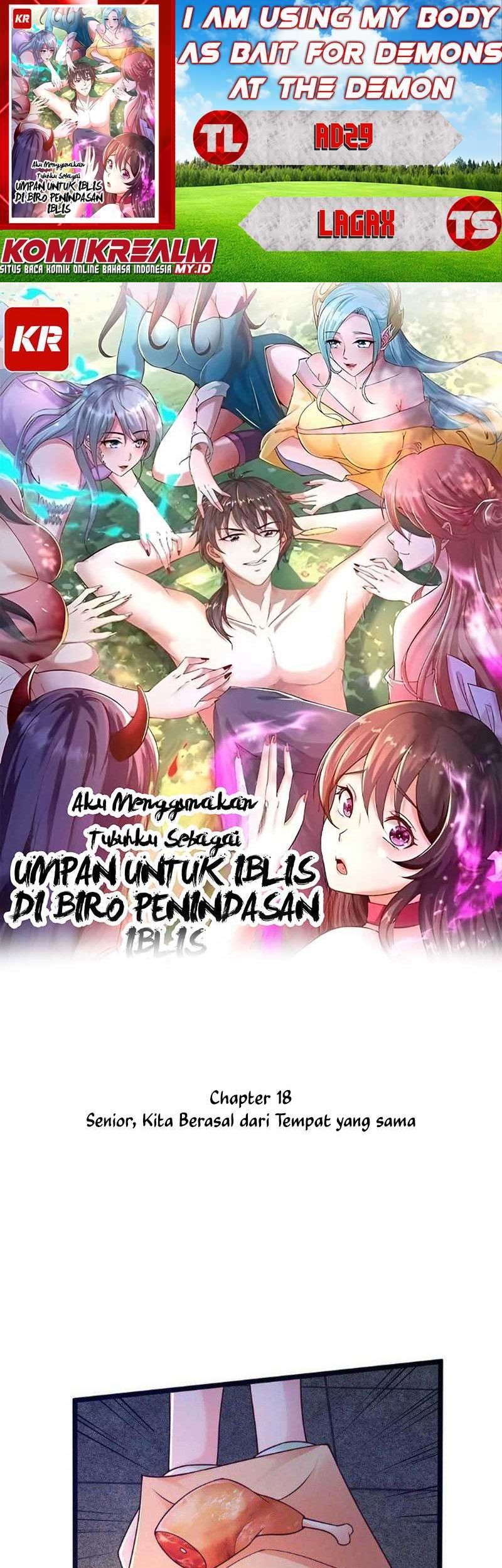 I Am Using My Body As Bait For Demons At The Demon Suppression Bureau Chapter 18 - halaman 1