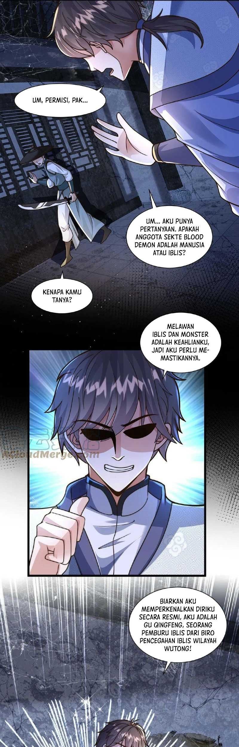 I Am Using My Body As Bait For Demons At The Demon Suppression Bureau Chapter 19 - halaman 8