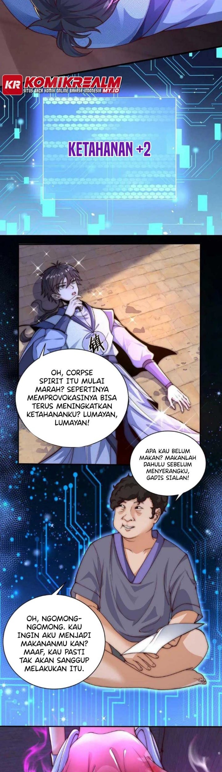 I Am Using My Body As Bait For Demons At The Demon Suppression Bureau Chapter 2 - halaman 19