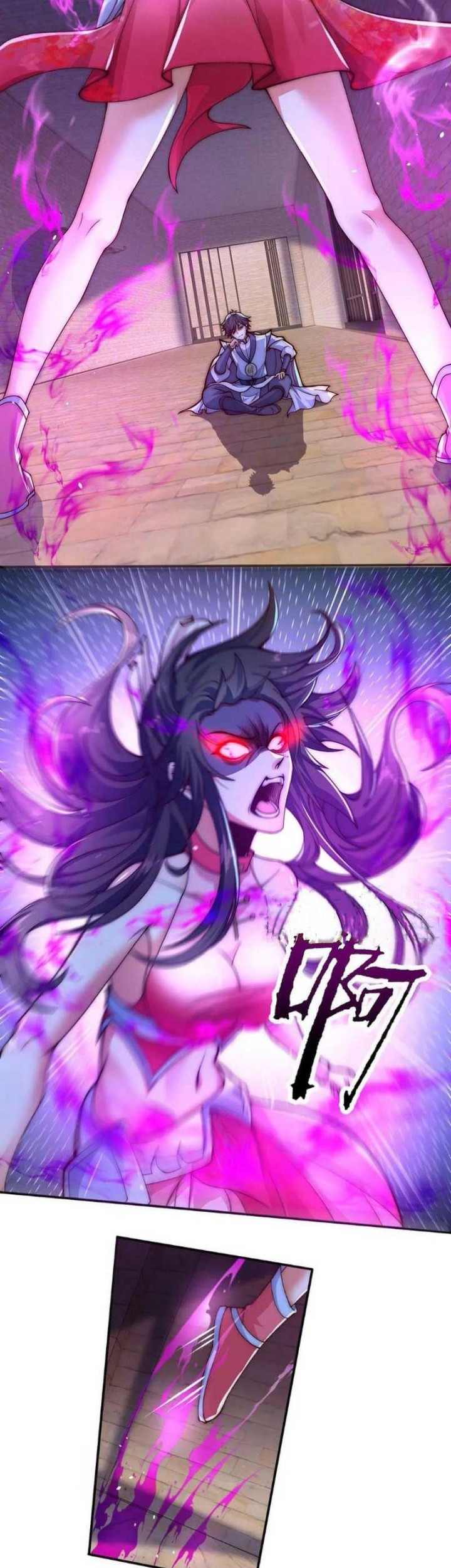 I Am Using My Body As Bait For Demons At The Demon Suppression Bureau Chapter 2 - halaman 20