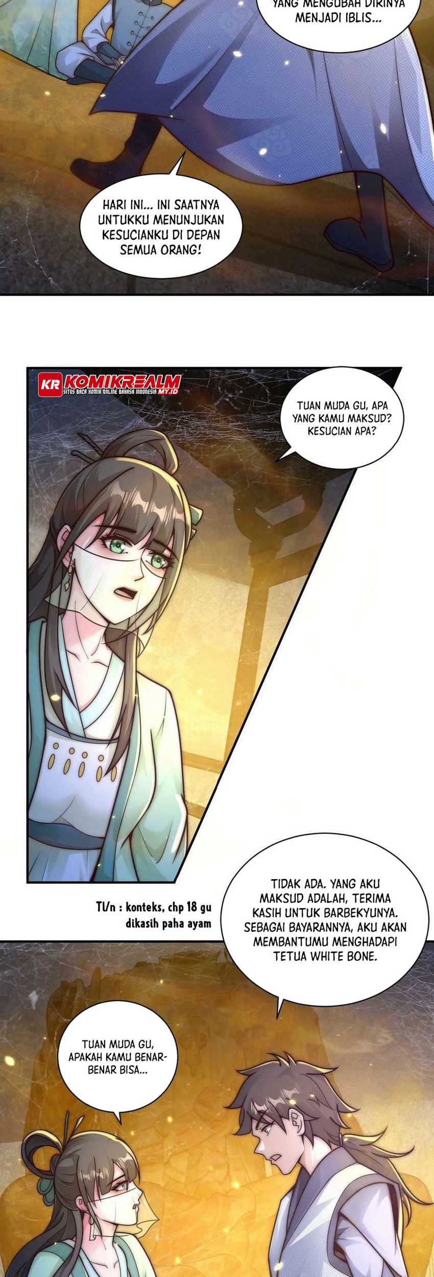 I Am Using My Body As Bait For Demons At The Demon Suppression Bureau Chapter 21 - halaman 4