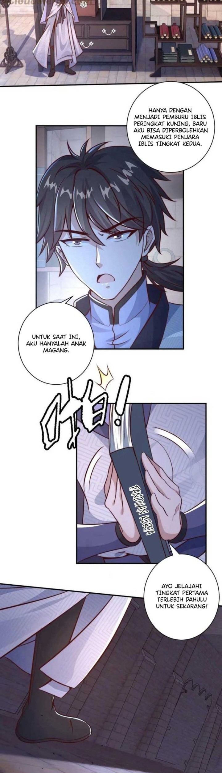 I Am Using My Body As Bait For Demons At The Demon Suppression Bureau Chapter 3 - halaman 16