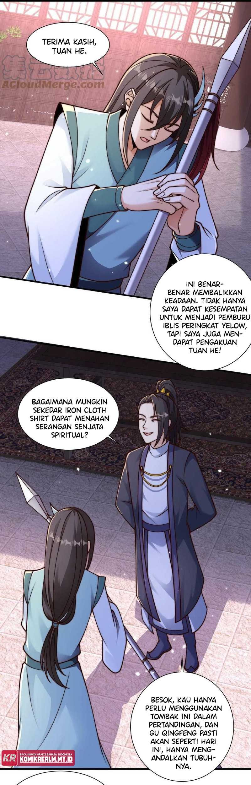 I Am Using My Body As Bait For Demons At The Demon Suppression Bureau Chapter 35 - halaman 13