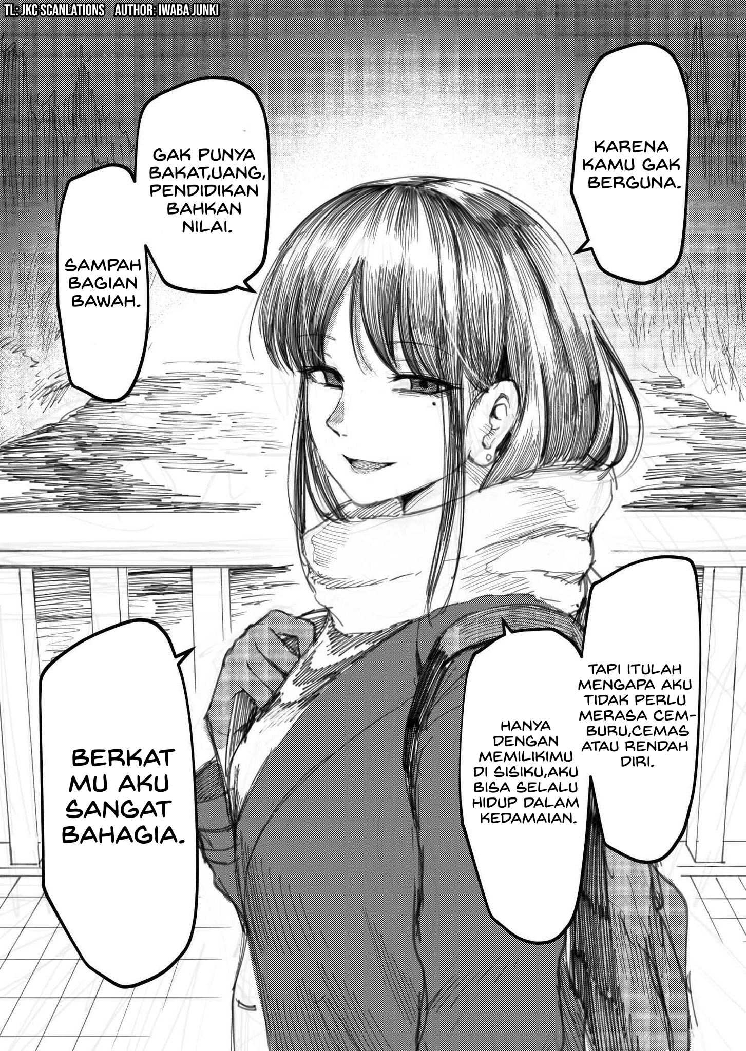 I Asked My First Girlfriend Why She Went Out with Me Chapter 1 - halaman 1