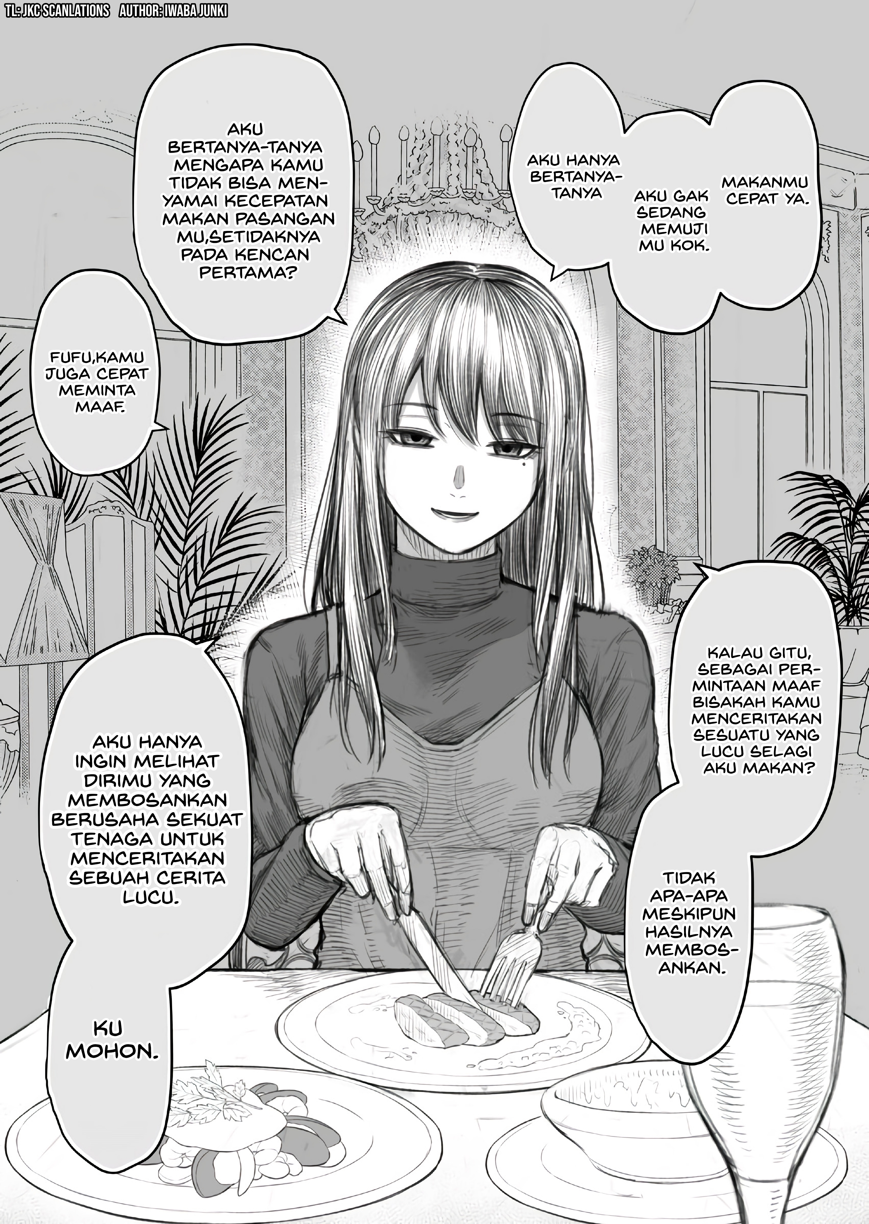 I Asked My First Girlfriend Why She Went Out with Me Chapter 4 - halaman 1
