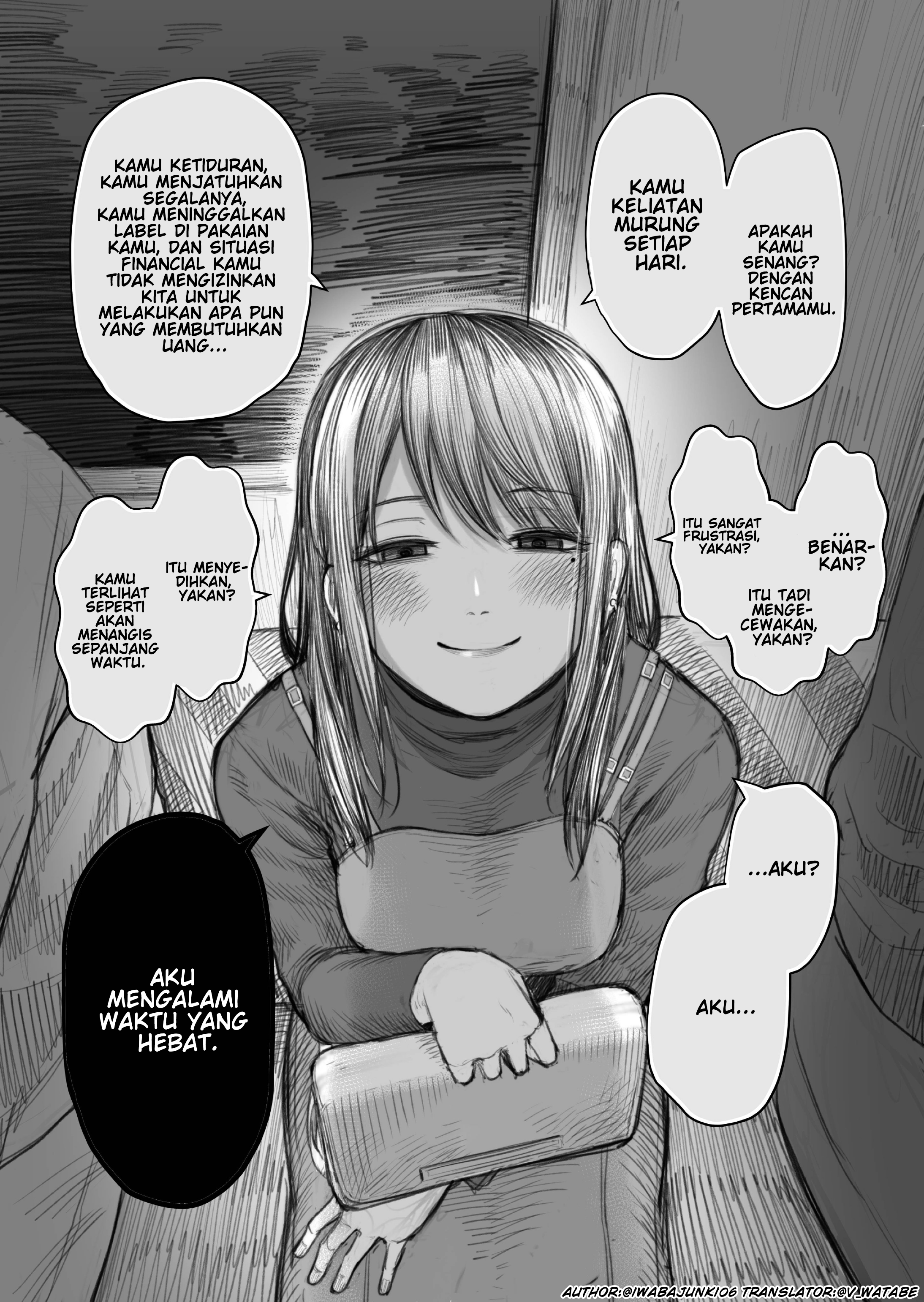 I Asked My First Girlfriend Why She Went Out with Me Chapter 5 - halaman 1
