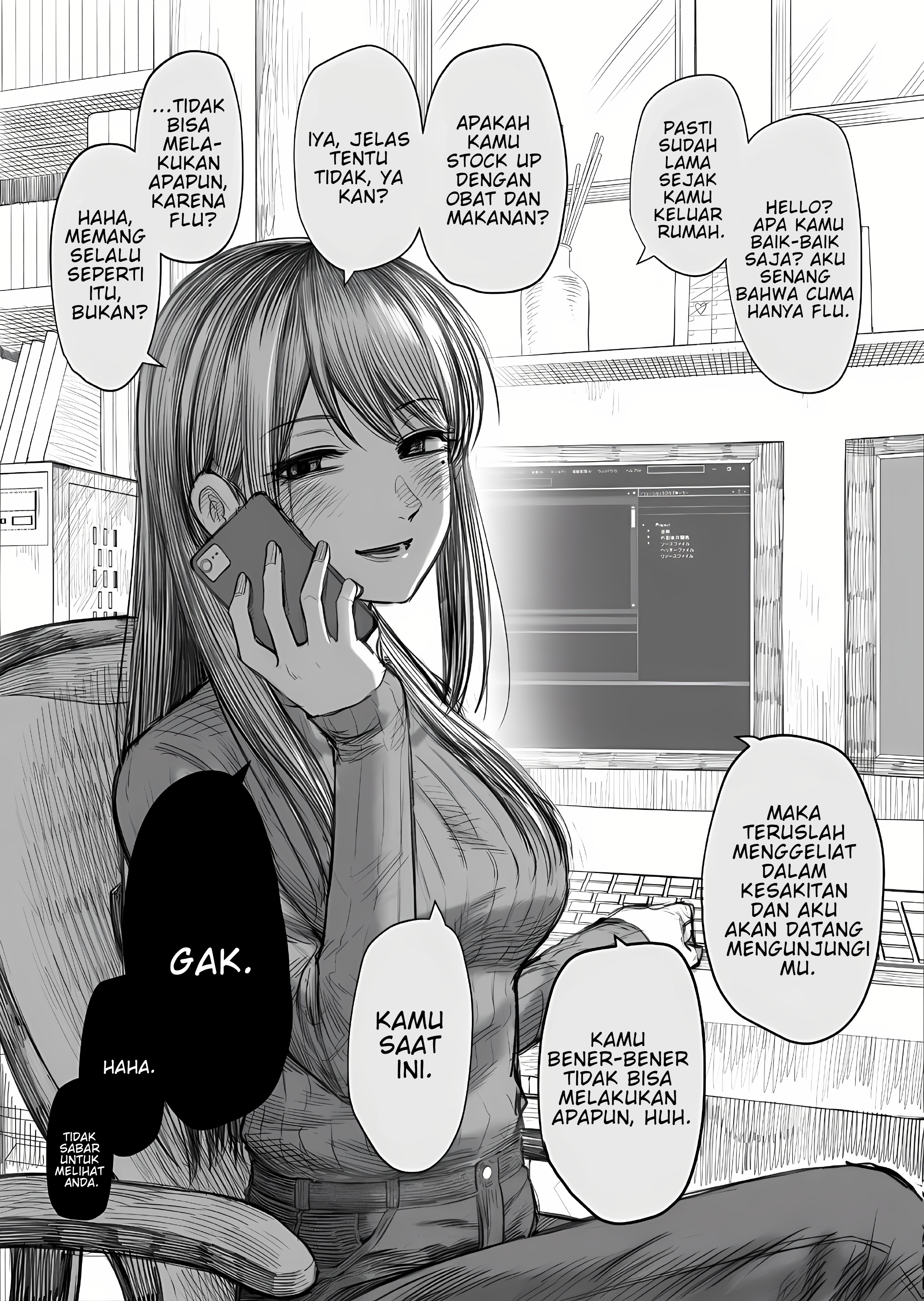I Asked My First Girlfriend Why She Went Out with Me Chapter 6 - halaman 1