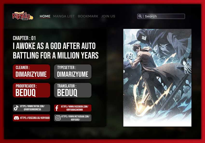 I Awoke as a God After Auto Battling For a Million Years (Idle Player Returns as a God) Chapter 3 - halaman 1