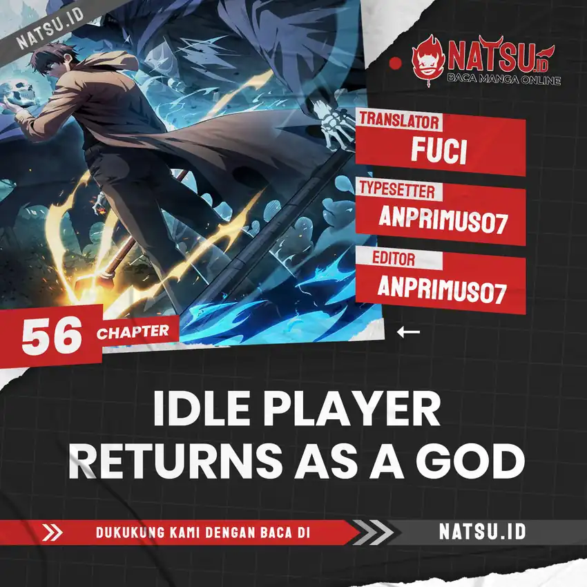 I Awoke as a God After Auto Battling For a Million Years (Idle Player Returns as a God) Chapter 56 - halaman 1
