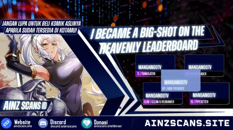 I Became a Big-Shot on the Heavenly Leaderboard Chapter 2 - halaman 1