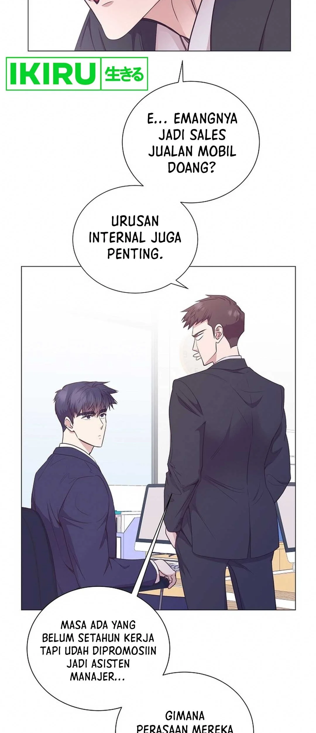 I Became a Genius Salesman Chapter 48 - halaman 77