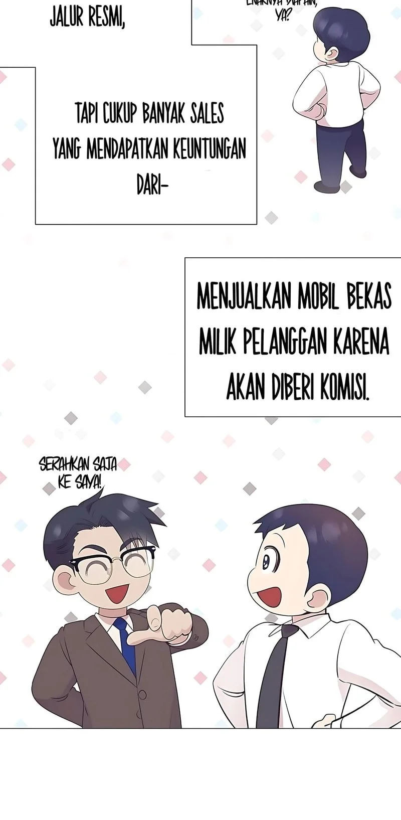 I Became a Genius Salesman Chapter 76 - halaman 33