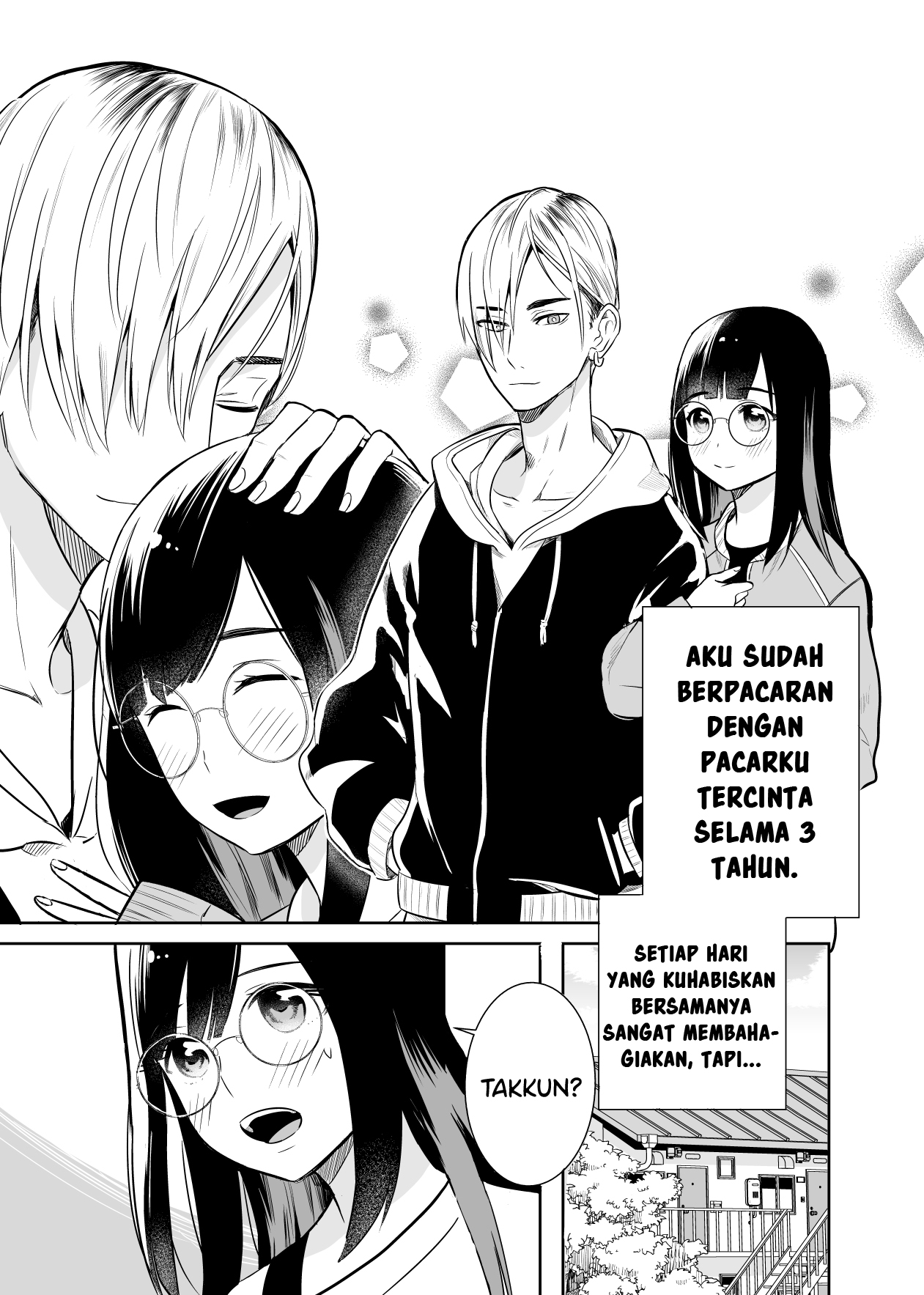 I Became a Girl, so I Had to Break up With My Girlfriend Chapter 1 - halaman 1