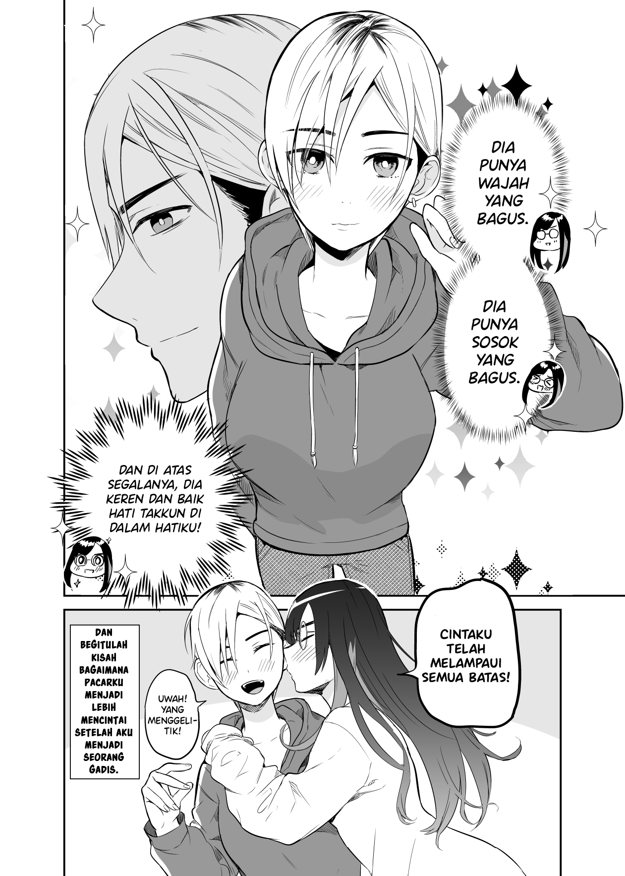 I Became a Girl, so I Had to Break up With My Girlfriend Chapter 1 - halaman 6