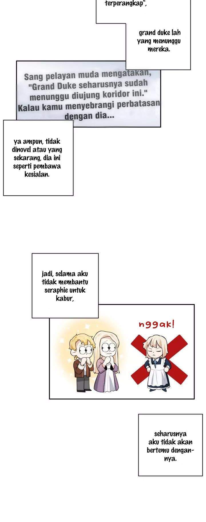 I Became a Maid in a TL Novel Chapter 14 - halaman 25