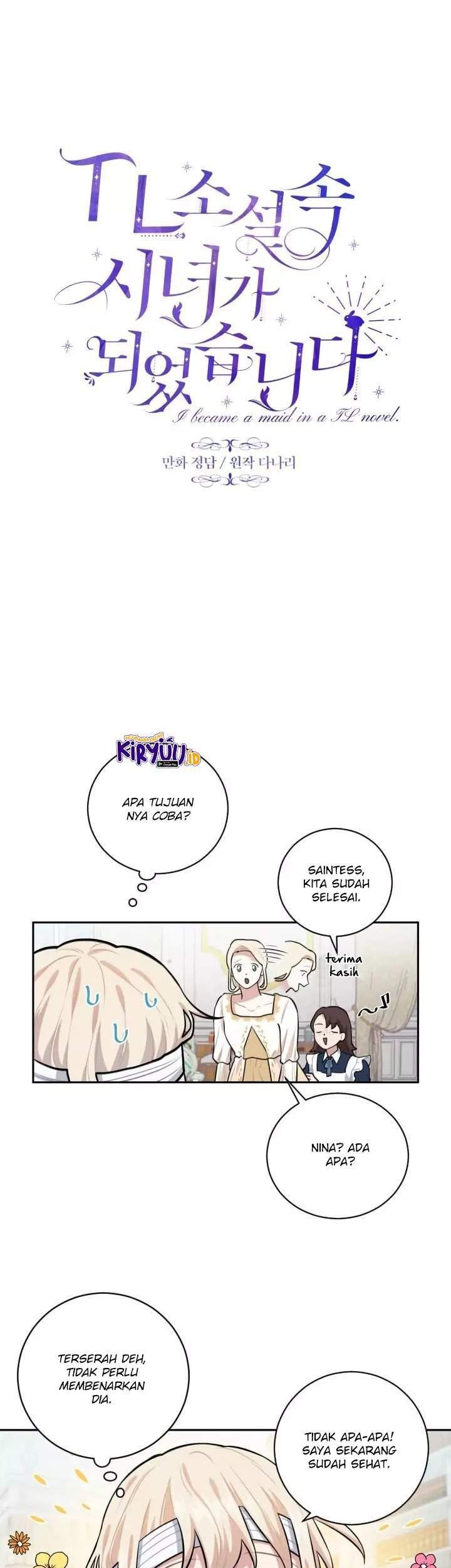 I Became a Maid in a TL Novel Chapter 15 - halaman 8