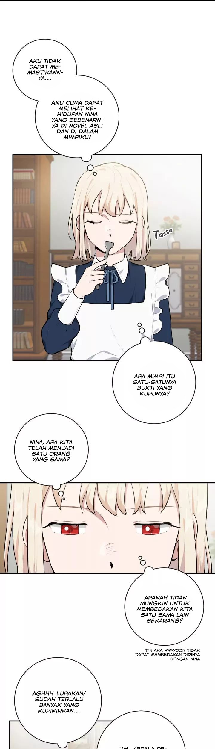I Became a Maid in a TL Novel Chapter 23 - halaman 15