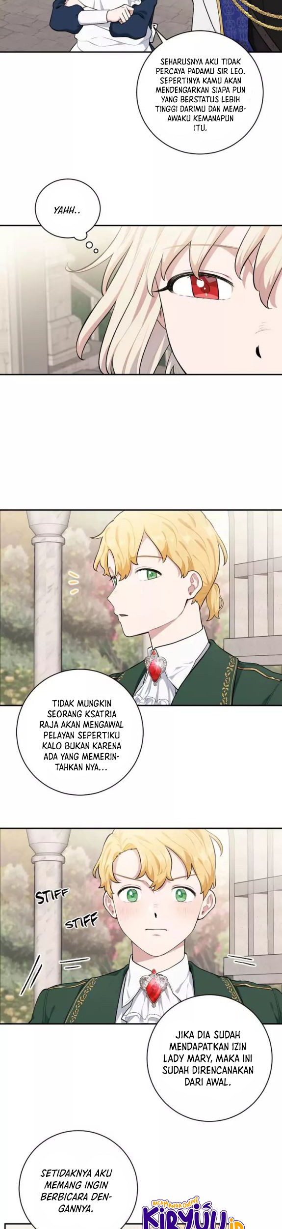 I Became a Maid in a TL Novel Chapter 25 - halaman 17