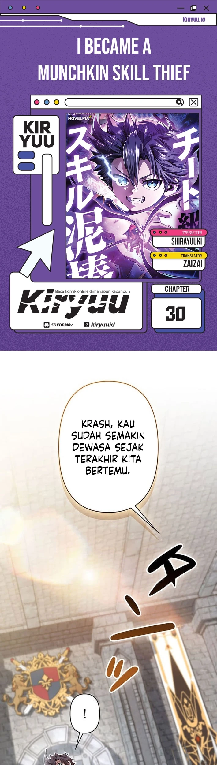 I Became a Munchkin Skill Thief Chapter 30 - halaman 1