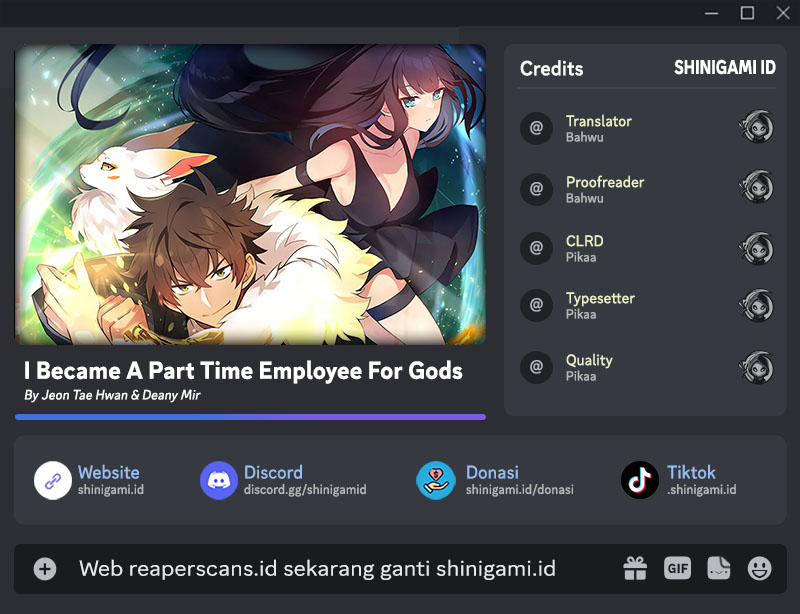 I Became A Part Time Employee For Gods (Albanara of the Gods) Chapter 22 - halaman 1