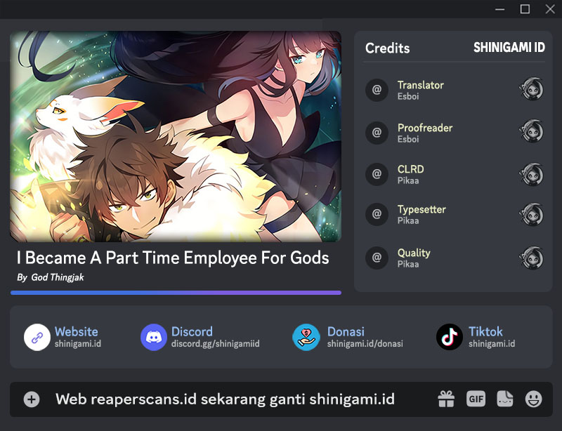 I Became A Part Time Employee For Gods (Albanara of the Gods) Chapter 23 - halaman 1