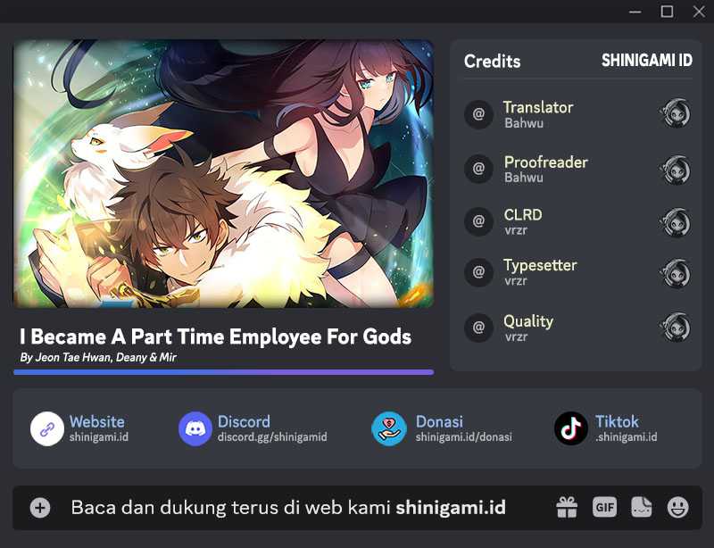 I Became A Part Time Employee For Gods (Albanara of the Gods) Chapter 35 - halaman 1