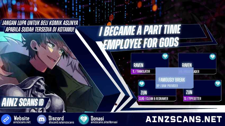 I Became A Part Time Employee For Gods (Albanara of the Gods) Chapter 59 - halaman 1