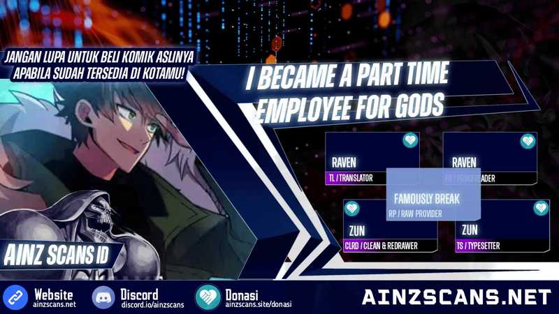 I Became A Part Time Employee For Gods (Albanara of the Gods) Chapter 61 - halaman 1
