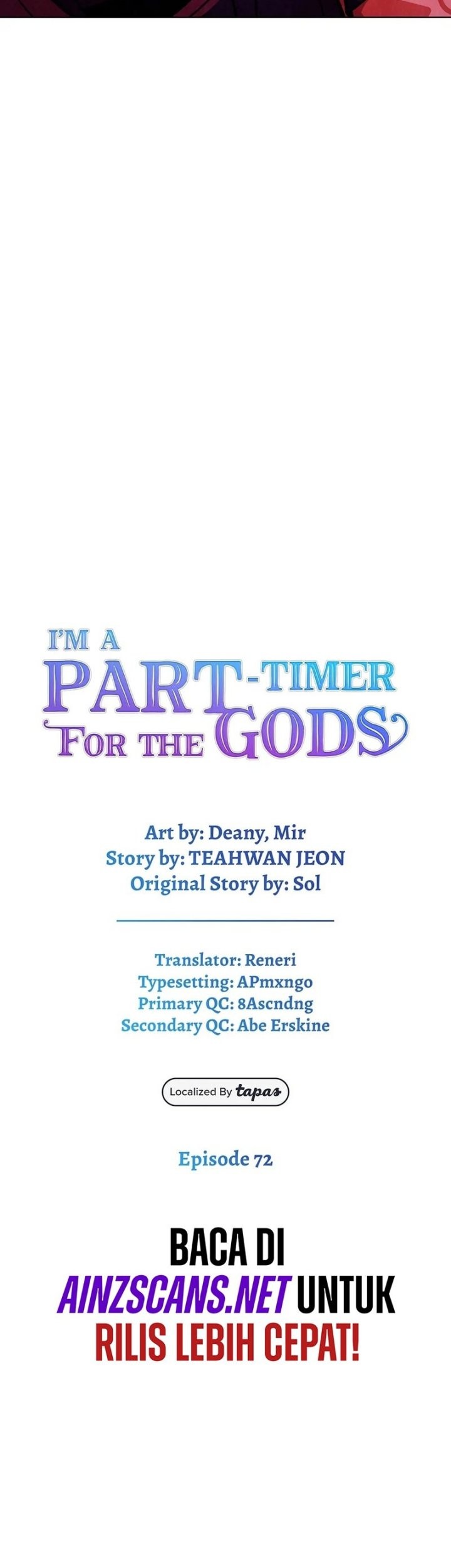 I Became A Part Time Employee For Gods (Albanara of the Gods) Chapter 72 - halaman 6