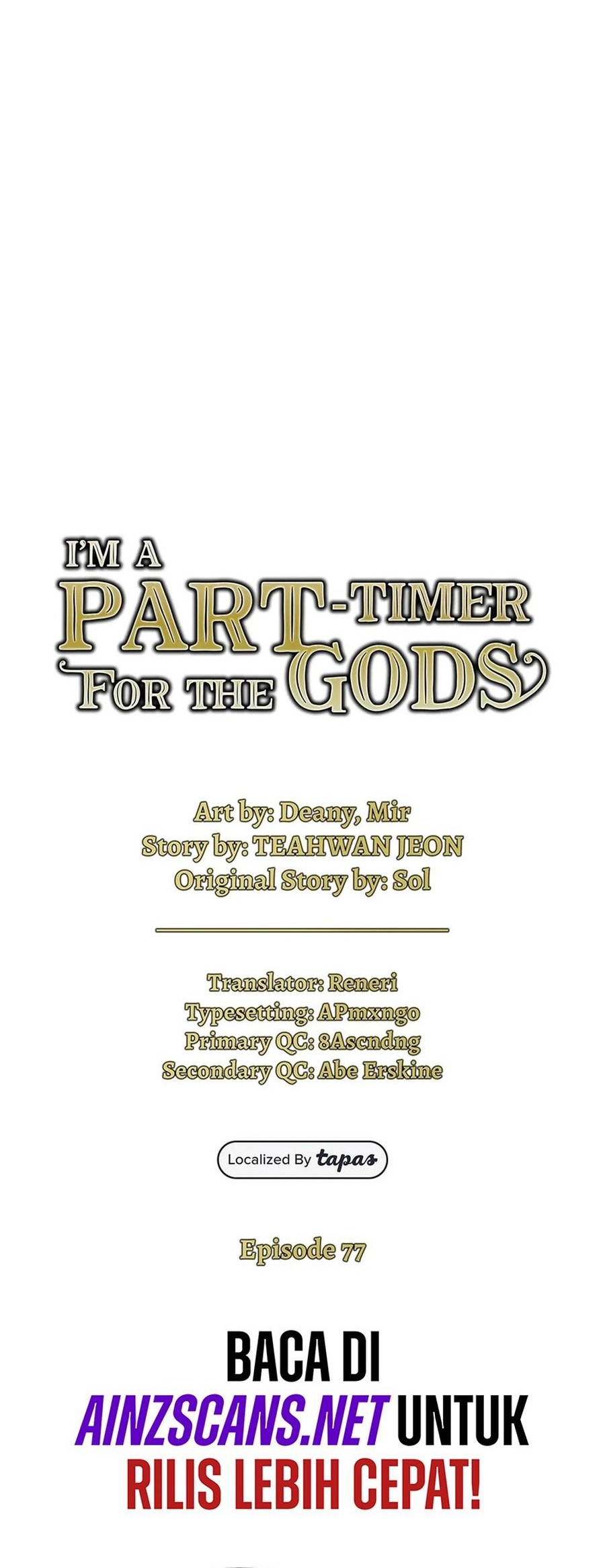 I Became A Part Time Employee For Gods (Albanara of the Gods) Chapter 77 - halaman 6