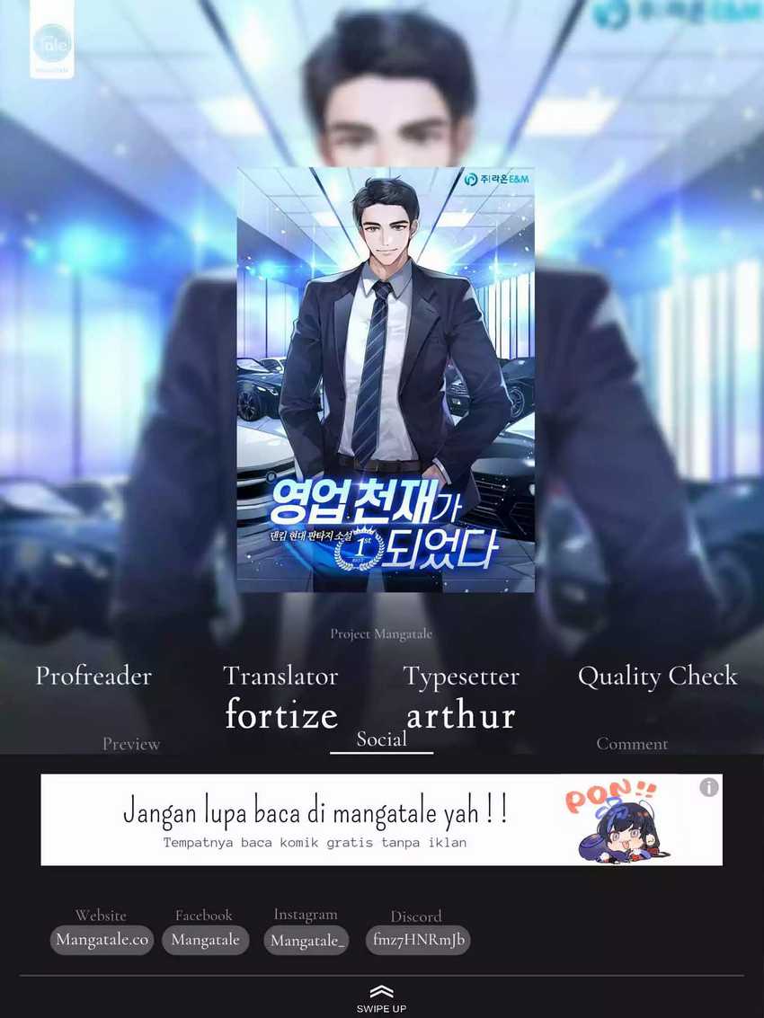 I Became a Sales Prodigy Chapter 40 - halaman 1