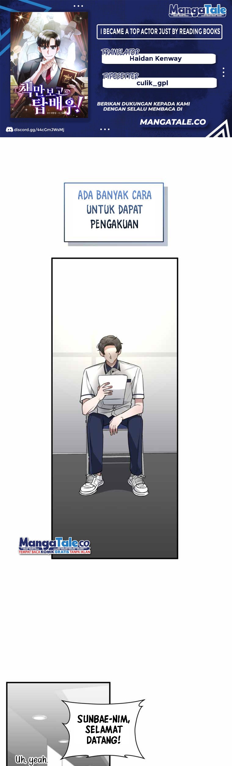 I Became a Top Actor Just by Reading Books! Chapter 34 - halaman 1