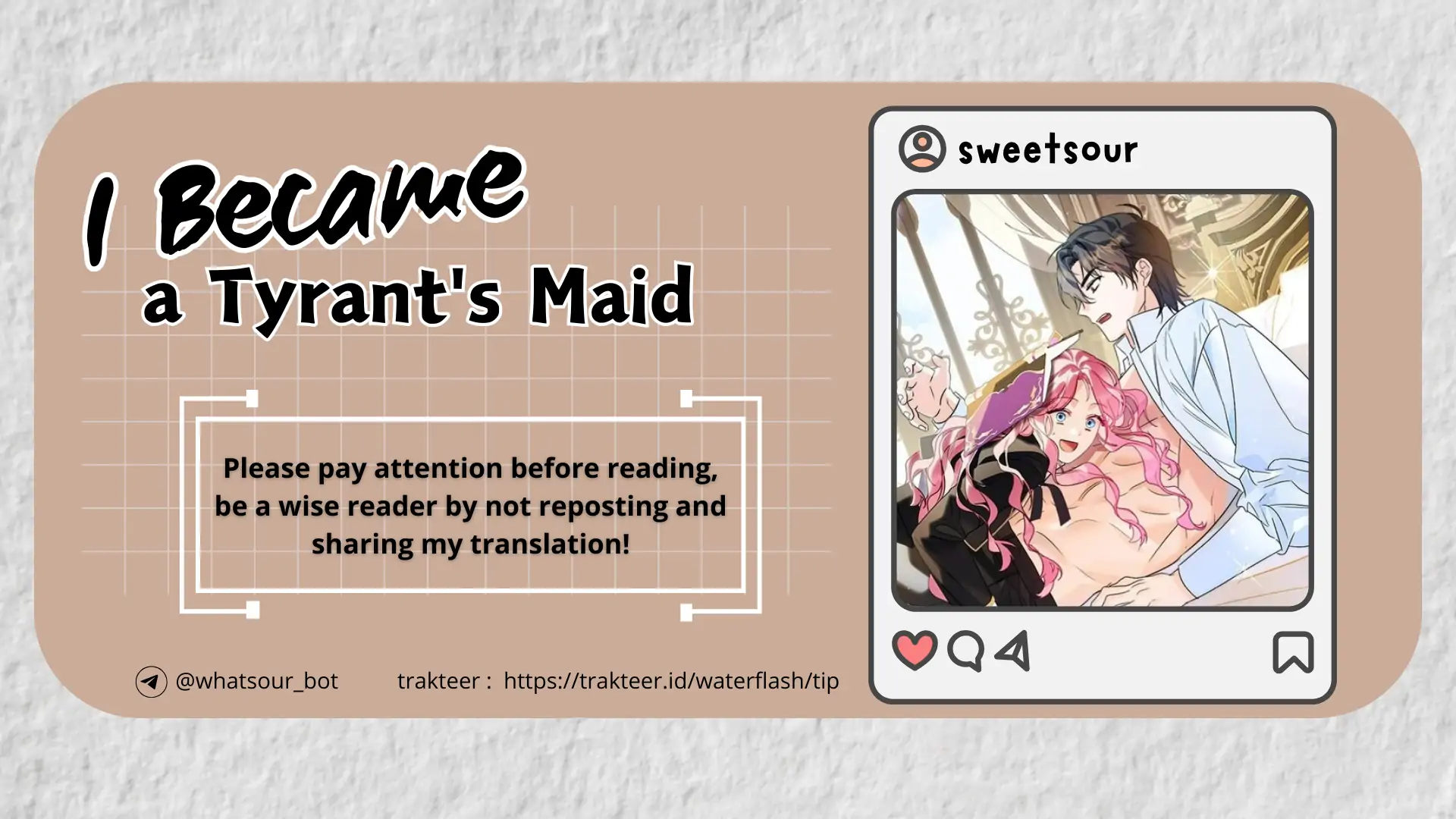 I Became a Tyrant’s Maid Chapter 61 - halaman 1