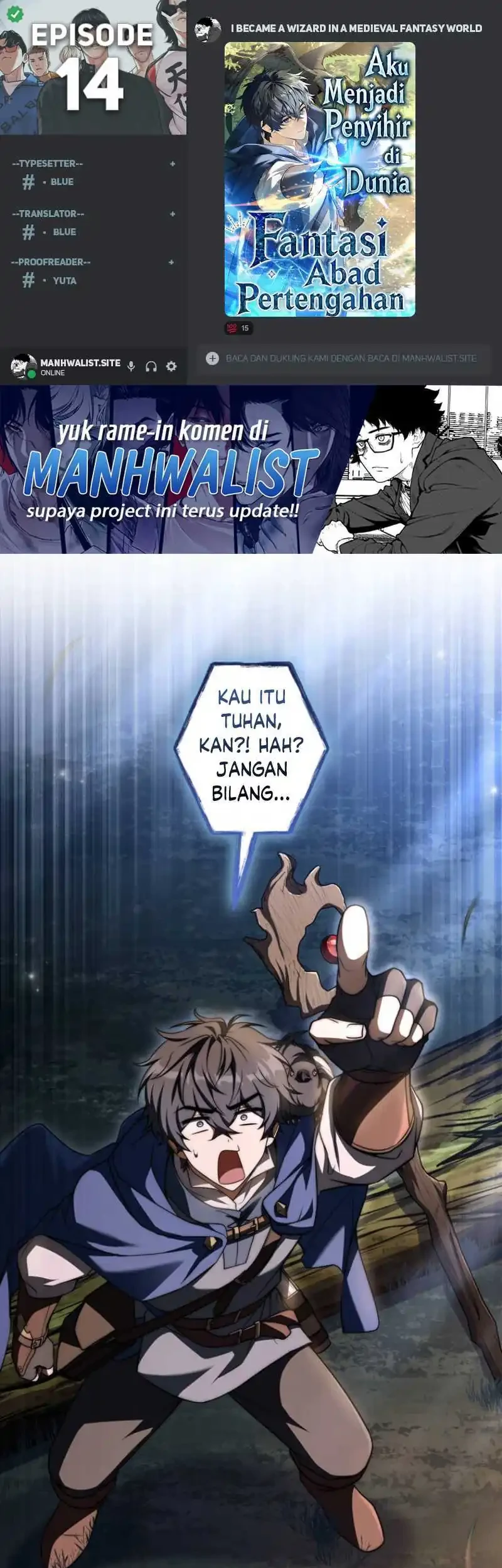 I Became a Wizard in a Medieval Fantasy World Chapter 14 - halaman 1