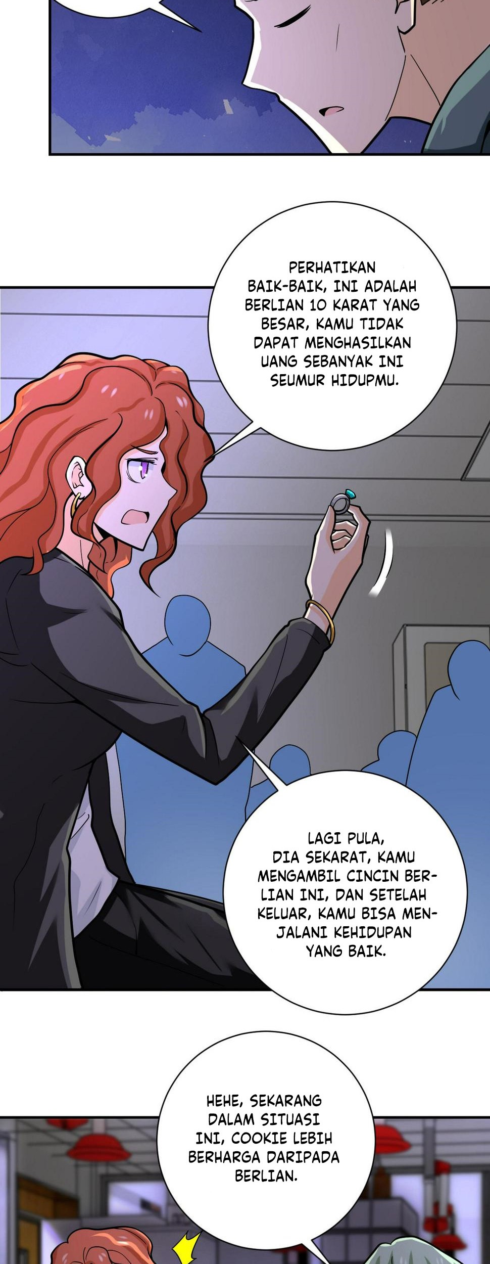 I Became an Evolving Space Monster Chapter 27.1 - halaman 20