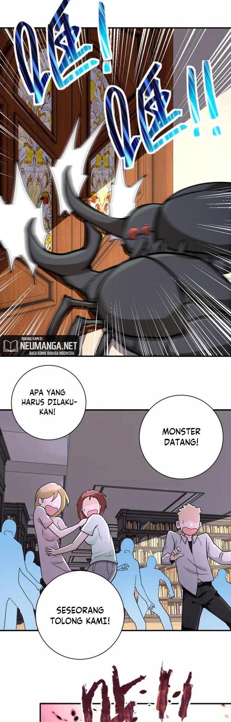 I Became an Evolving Space Monster Chapter 30.1 - halaman 12