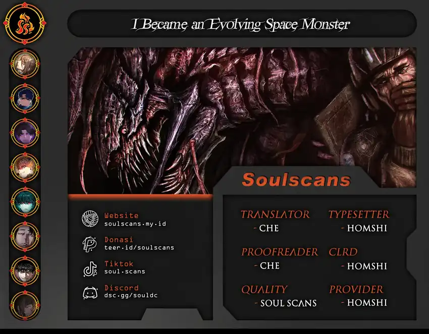 I Became an Evolving Space Monster Chapter 48 - halaman 1