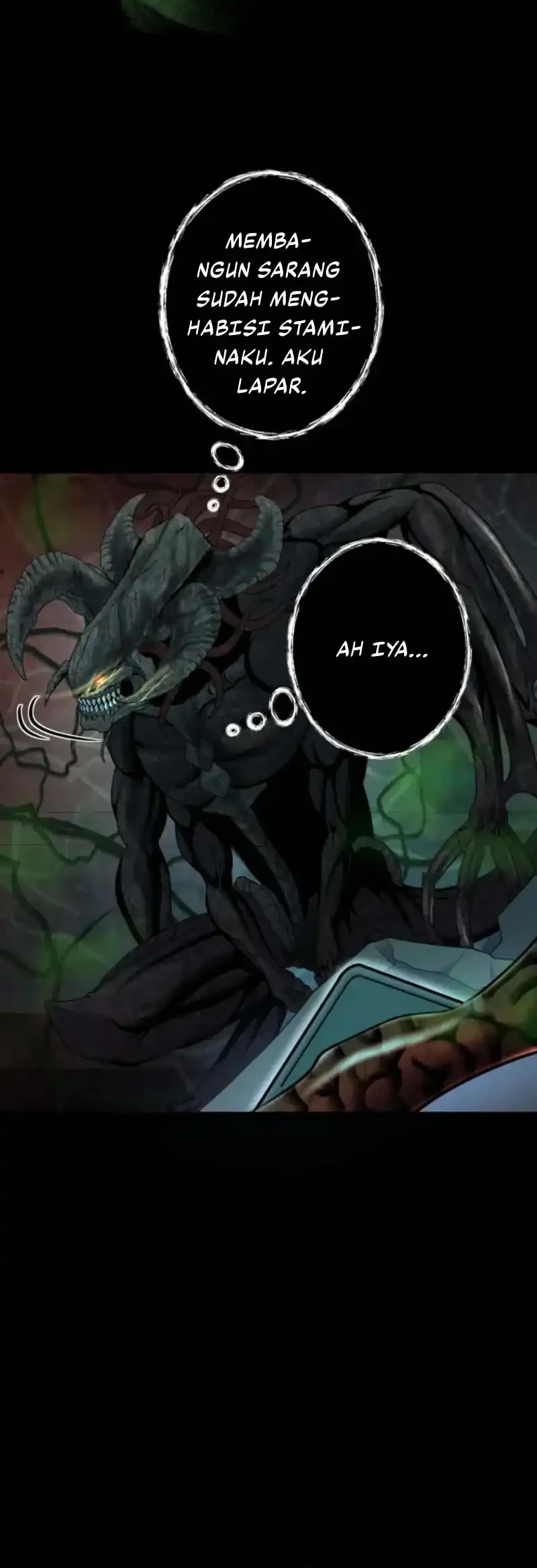 I Became an Evolving Space Monster Chapter 49 - halaman 9