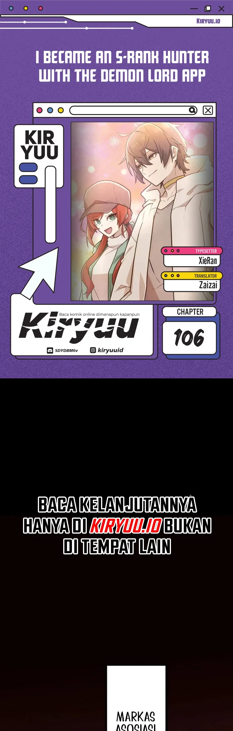 I Became an S-Rank Hunter With the Demon Lord App Chapter 106 - halaman 1