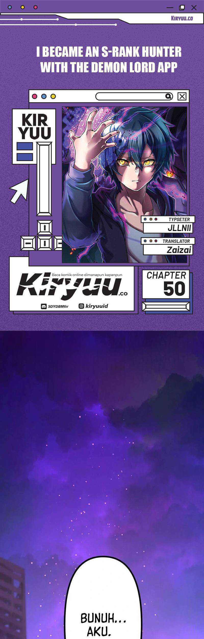 I Became an S-Rank Hunter With the Demon Lord App Chapter 50 - halaman 1