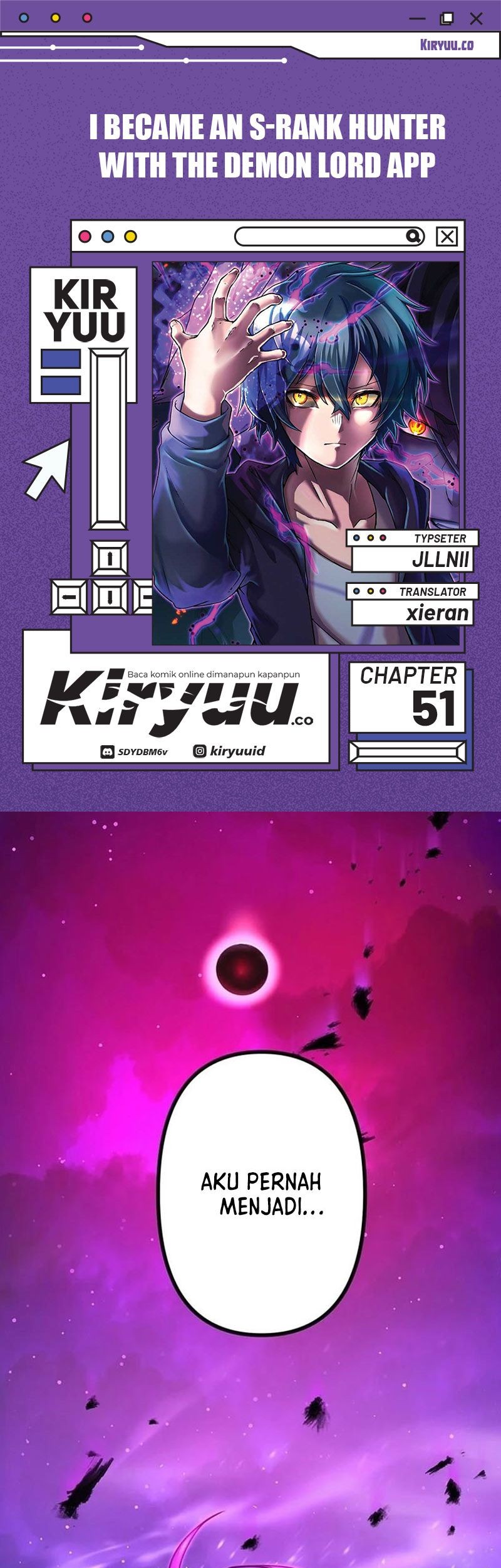 I Became an S-Rank Hunter With the Demon Lord App Chapter 51 - halaman 1