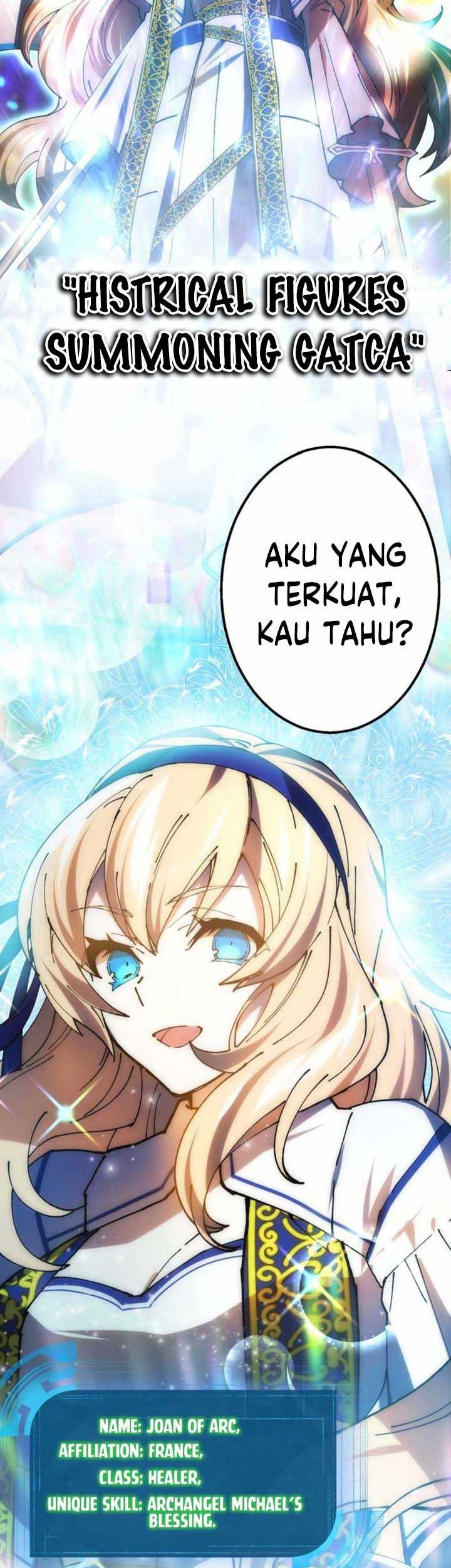 I became strongest in the world by summoning Heroes with my exclusive Gatcha Chapter 1 - halaman 101