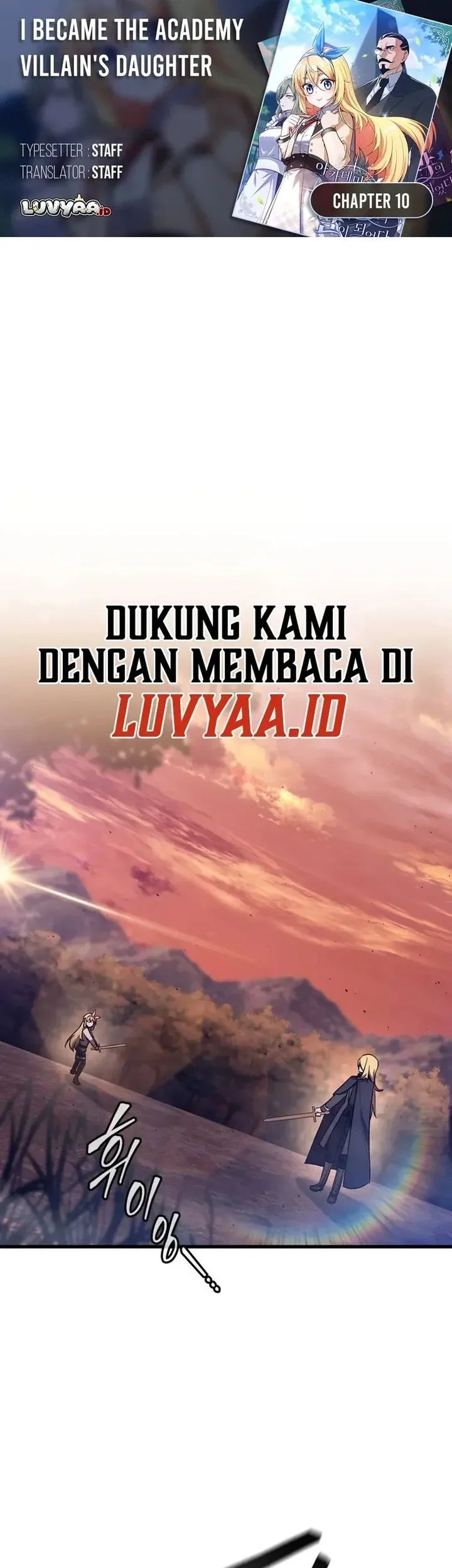 I Became the Academy Villain's Daughter Chapter 10 - halaman 1