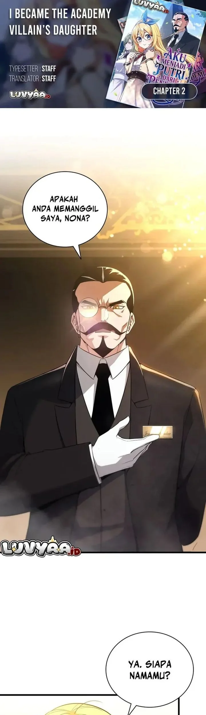 I Became the Academy Villain's Daughter Chapter 2 - halaman 1
