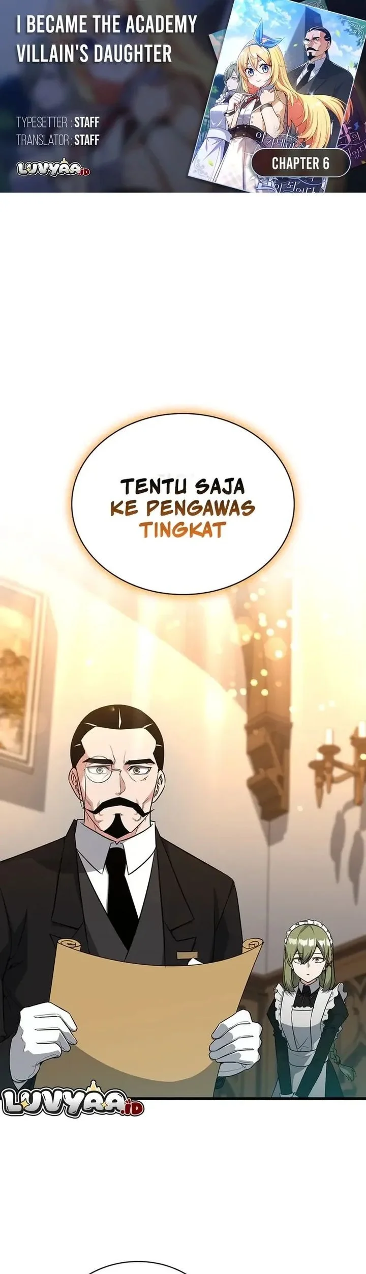 I Became the Academy Villain's Daughter Chapter 6 - halaman 1