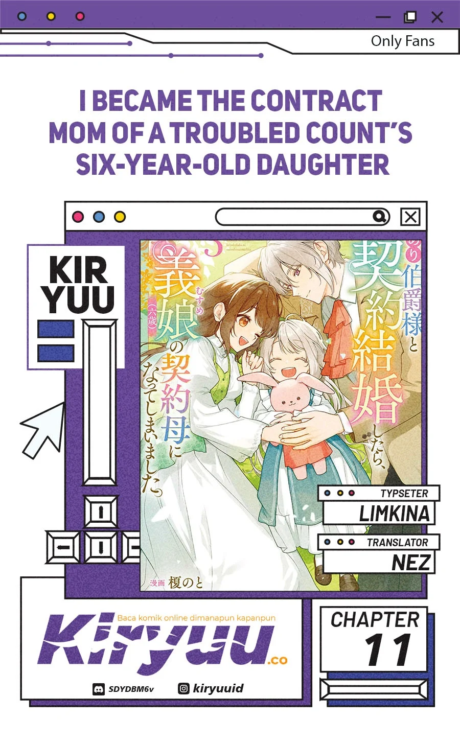 I Became the Contract Mom of a Troubled Count’s Six-Year-Old Daughter Chapter 11 - halaman 1
