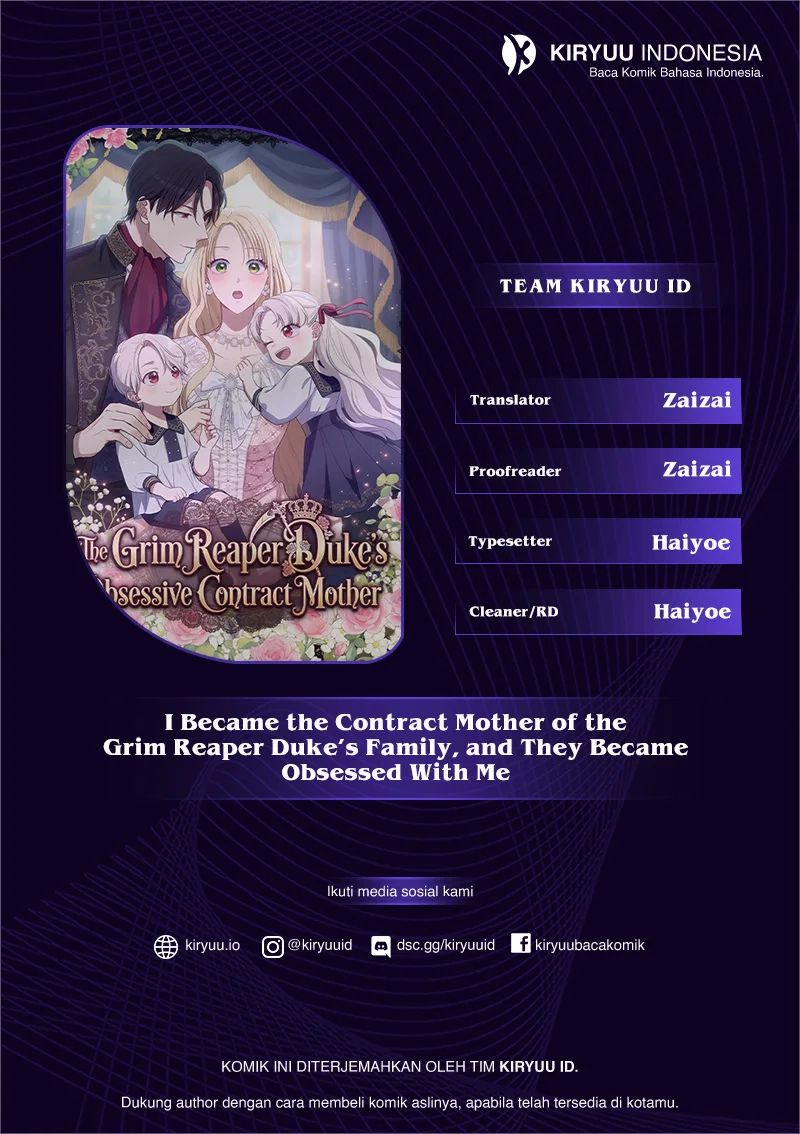 I Became the Contract Mother of the Grim Reaper Duke’s Family and They Became Obsessed With Me Chapter 66 - halaman 1