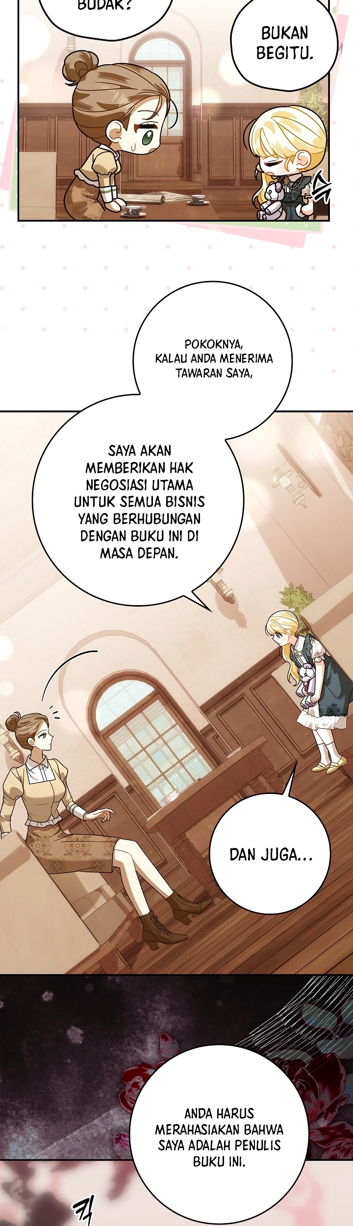I Became the Daughter of a Ghost Duke Chapter 28 - halaman 6