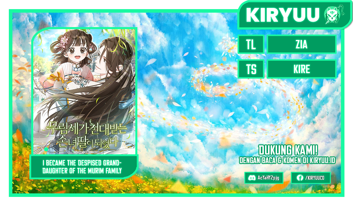 I Became the Despised Granddaughter of the Murim Family Chapter 3 - halaman 1